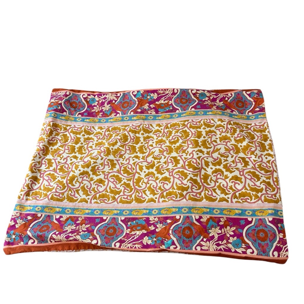 Anthropologie Organic Cotton Patrizia Percale Standard Pillow Sham Case